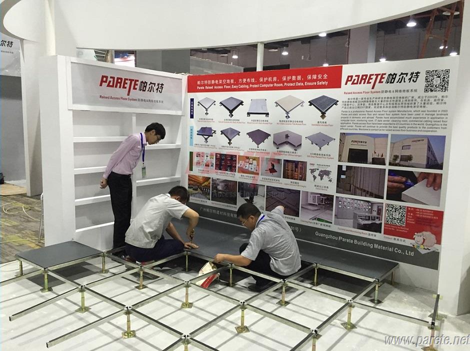 steel raised floor exhibition